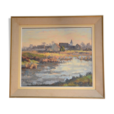 Painting by A Joulin