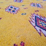 Handmade Berber carpet in wool 196 x 310cm