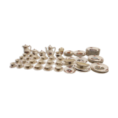 Table service 102 pieces Sarreguemines Obernai 1950s