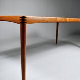 Teak dining table by Henry Klein for Bramin
