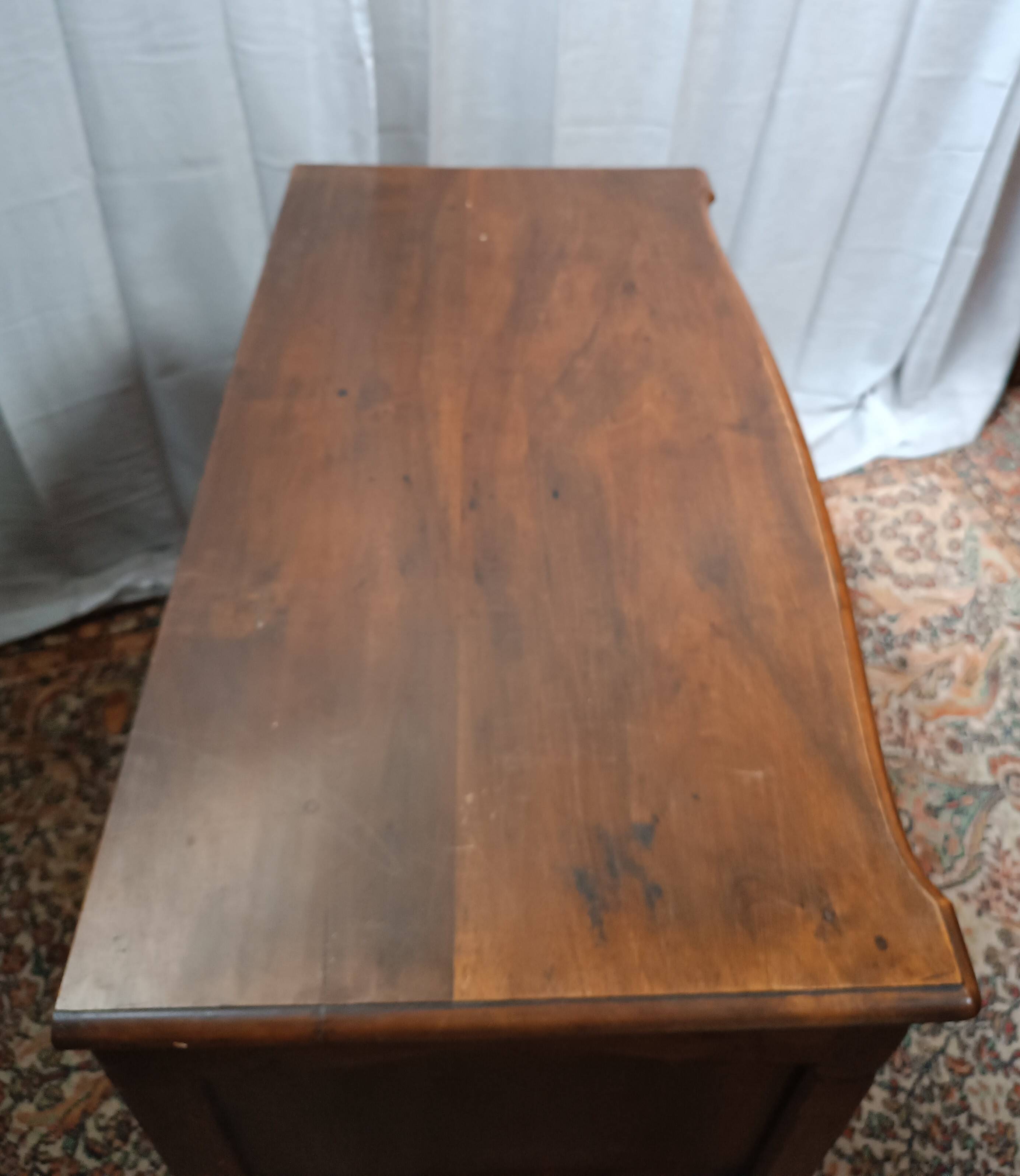 Louis XV walnut chest of drawers