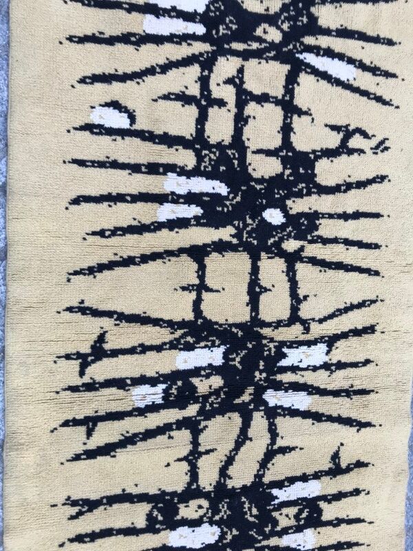 Handmade rug 82x158 cm