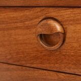 Vintage Scandinavian sideboard, teak sideboard from the 60s, 70s.