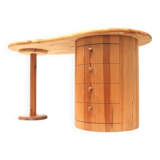 Bureau design en forme de rein par CF Christensen Silkeborg, Danemark 1970