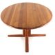 Table à manger extensible ronde 2x 'Gistrup' danoise