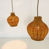 Mid-century rattan suspension - 1960s