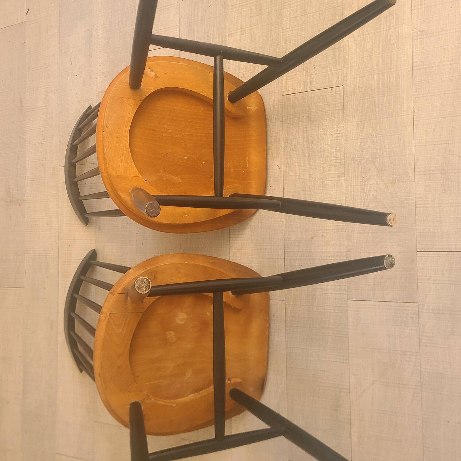 Fanett chairs design Ilmarii Tapiovaara vintage Scandinavian