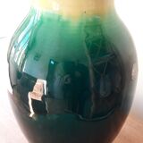 Ceramic vase signed Accolay 1960