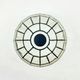 Mid Century Modern Glass Ceiling Light From Limburg, Germany, 1960s/1970s