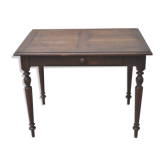 Flat desk in oak