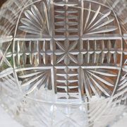 Large English crystal bowl