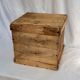 Solid and stable old wooden case