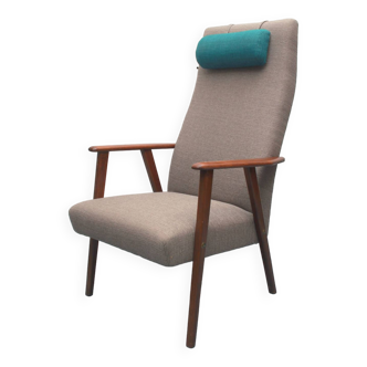 1960s high back armchair resotored