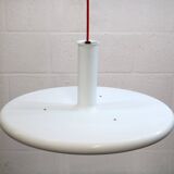 White XL Fog & Morup Optima Pendant Lamp: Hans Due Design, Denmark 1970s