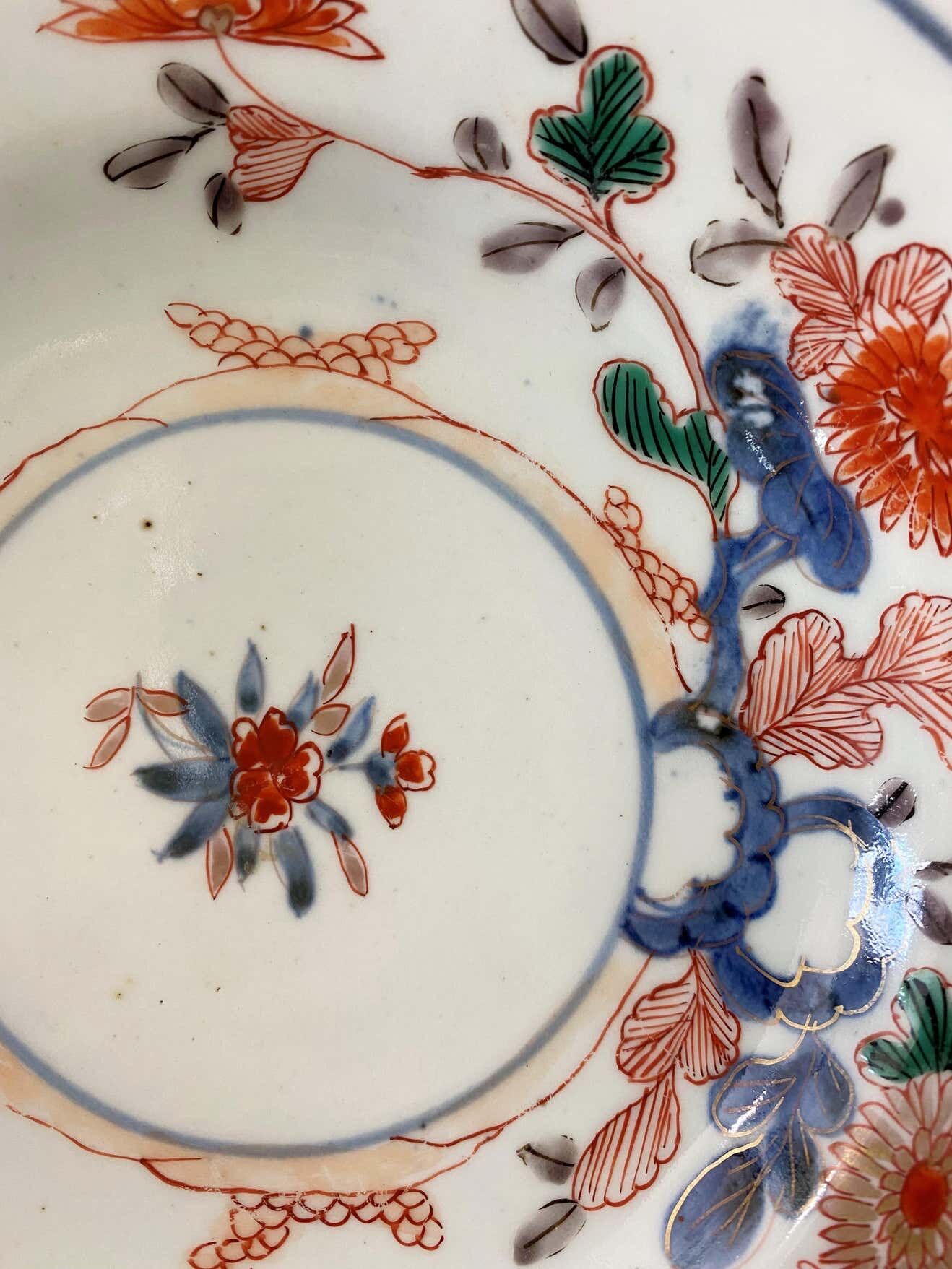 19th century Imari Chinese porcelain plate