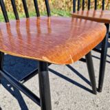 Set of 4 vintage fanett tapiovaara chairs