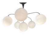 Swiss suspended chandelier from the mid-century space age by E. R. Nele for Temde, 1960s.