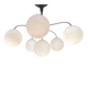 Swiss suspended chandelier from the mid-century space age by E. R. Nele for Temde, 1960s.