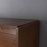 HIGHBOARD VINTAGE 1960S WOODEN SIDEBOARD DESIGN BY BAROVERO