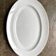 Creil & Montereau oval dish in white ironstone, "Labrador" service