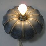 German flower wall lamp from Pan Keramik, 1970s