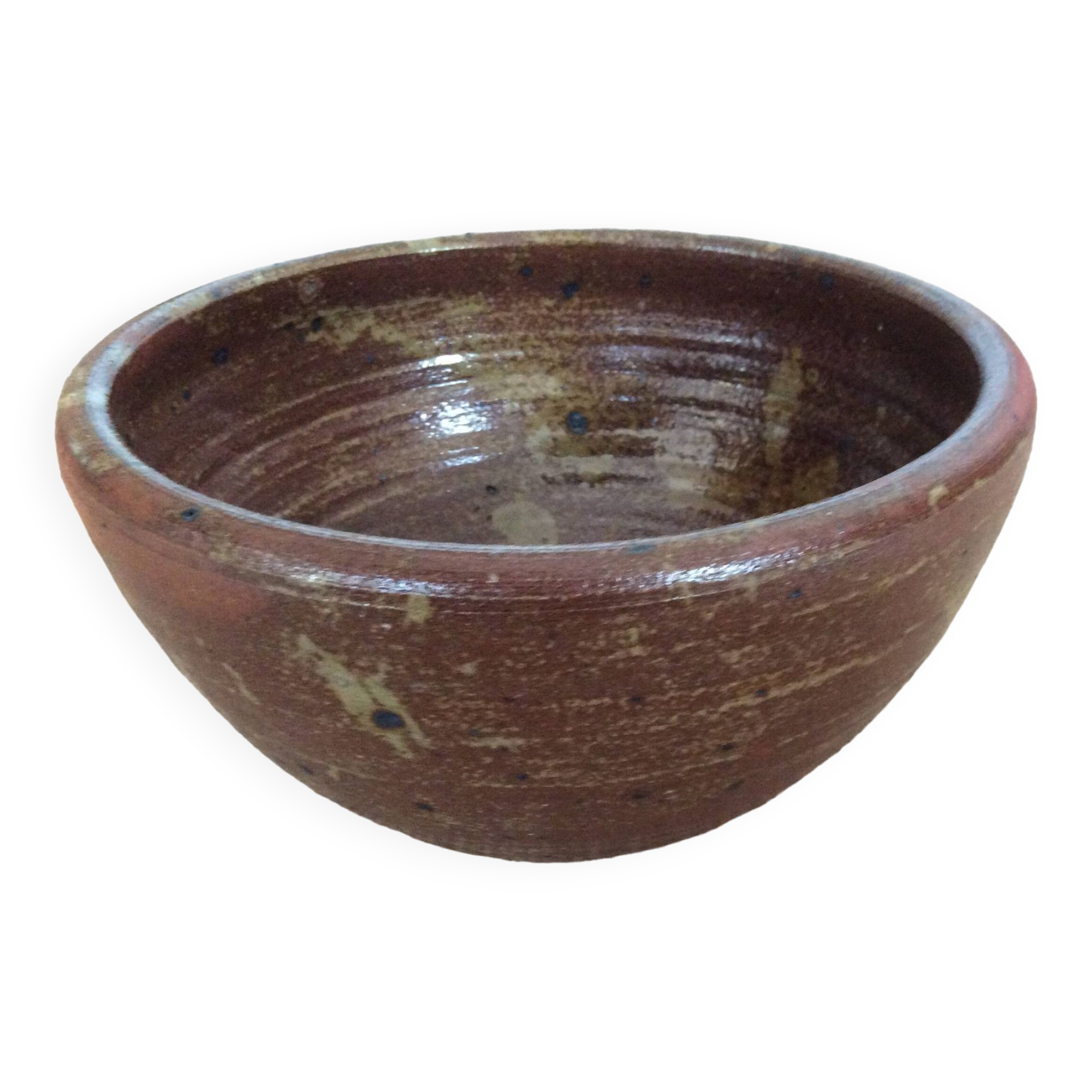 Stoneware salad bowl