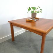 Teak Deens Glostrup vierkante salontafel, nr.1