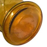 Large amber carafe from the 60s-70s