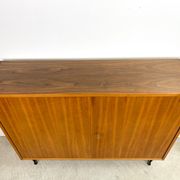 High vintage cabinet with hairpin legs