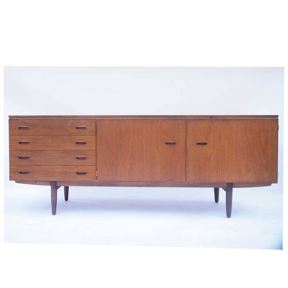 Vintage Scandinavian teak sideboard