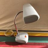 HOBCO Metal Grey Office Lamp - Chrome Flexible Bras 70S Vintage