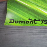 Affiche ratp ancienne dumont-contre le tabagisme-60x40