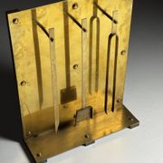 Brass fireplace set 1960s