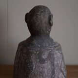 Mid-century decorative African wooden sculpture, made in the 1940s-50s.