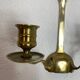 Solid Brass Zoomorphic Rooster Wall Candle Holder