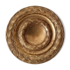 Antique Empire-style furniture handle in solid gilded bronze.