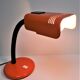 Office lamp targetti sankey metal orange vintage 70s