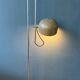 Beige adjustable vintage floor lamp Anvia