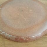 Service of 6 vintage plates in flamed stoneware