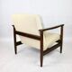 Beige boucle armchair , 1970s