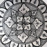 Large oriental hollow dish