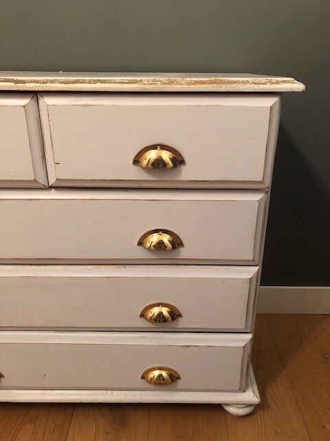 Blue dresser