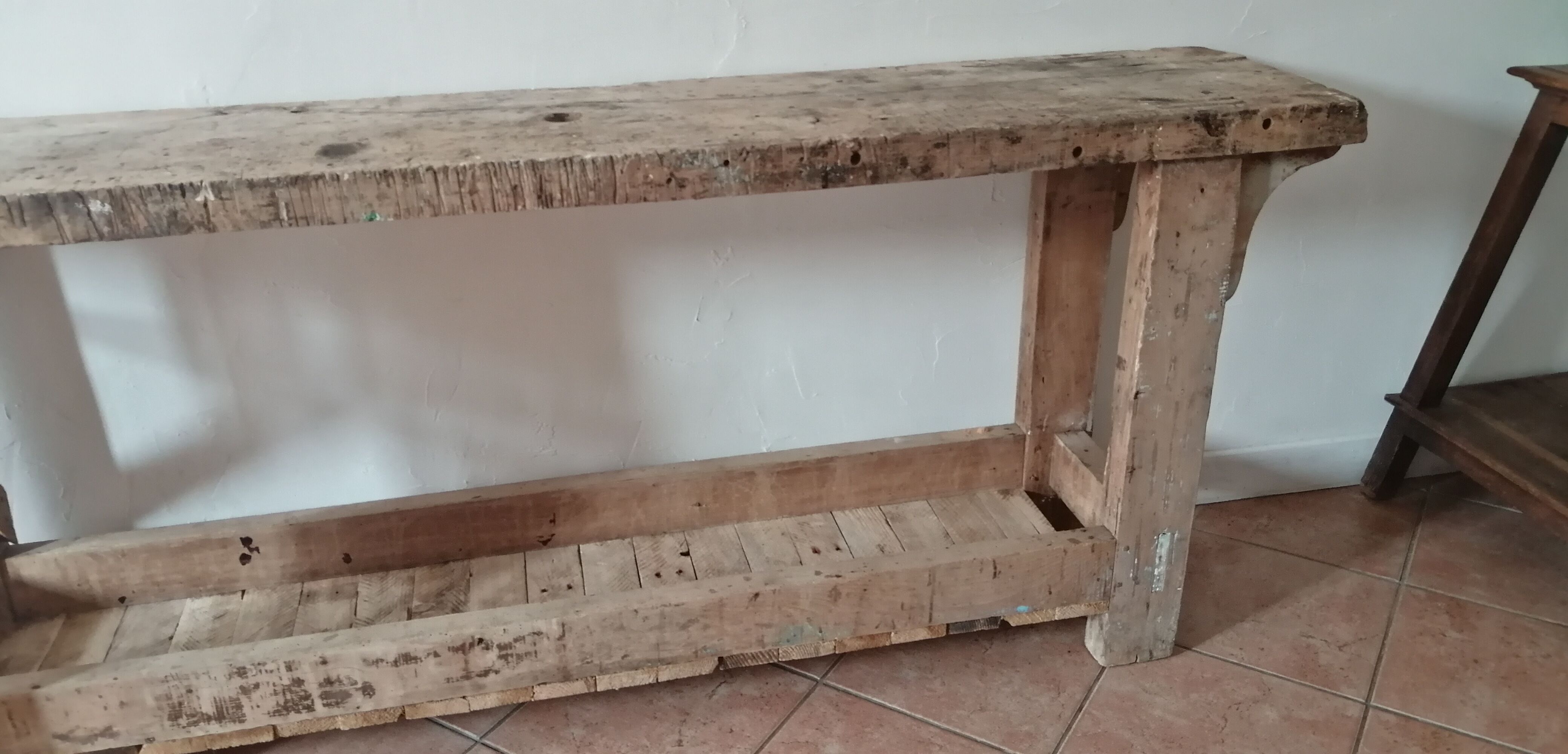 Former carpenter's workbench