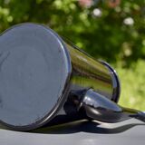 Old Menelit black enameled sheet metal coffee maker -1970