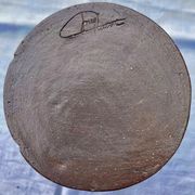 Ceramic roll vase signature to decipher