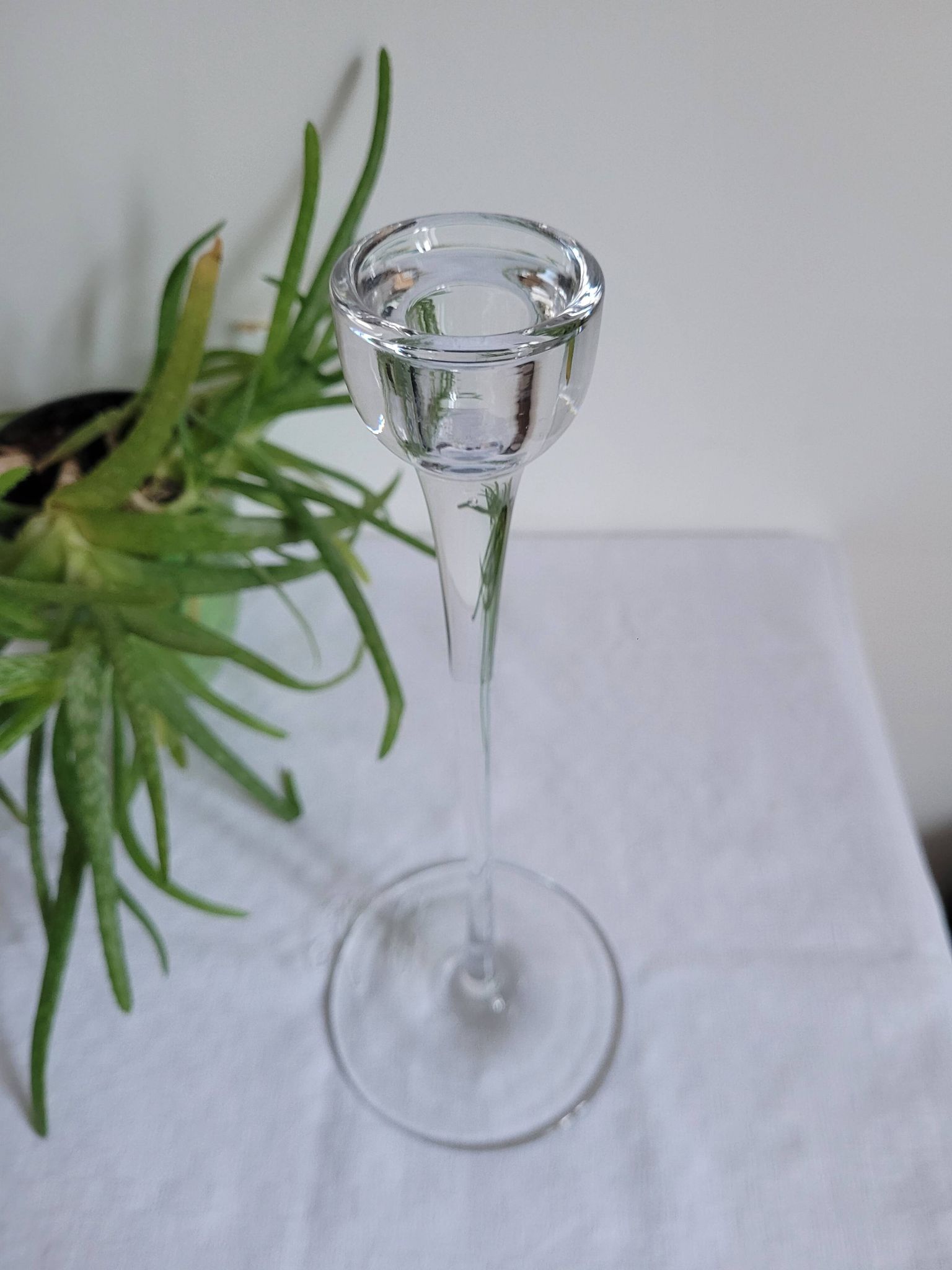 Chandelier en verre haut Blomster - Ikea 2008
