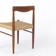 1 of 2 Vintage Dining Chairs by H.W.Klein for Bramin, Denmark, 1960s