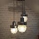 Vintage waterfall pendant light