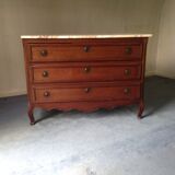 Commode en acajou massif