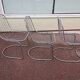 Set of 6 chrome chairs